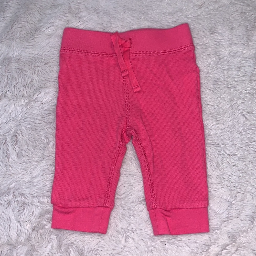 old navy pink pants 0-3 months baby girl clothing